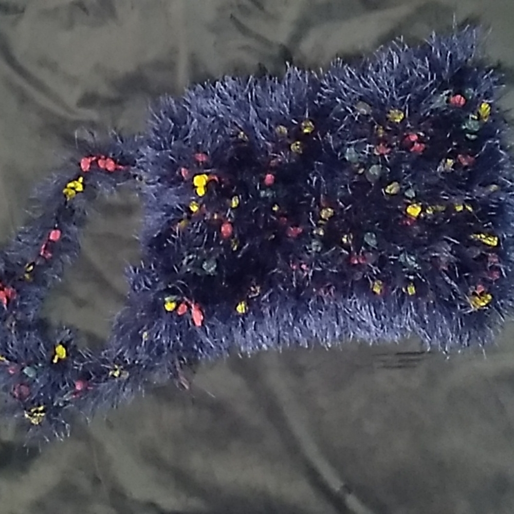 Fussy Blue Crossover Purse